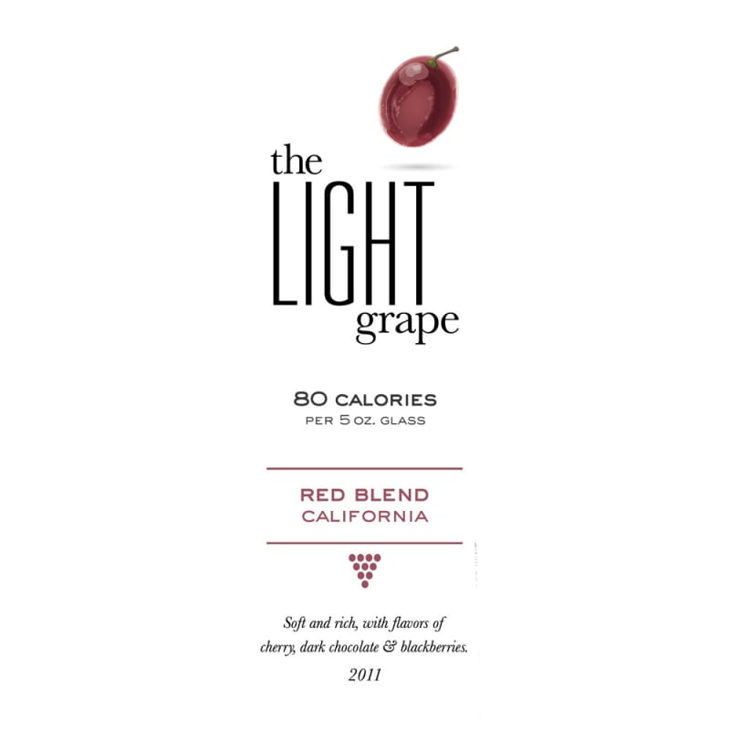The Light Grape Red Blend 2011 Front Label