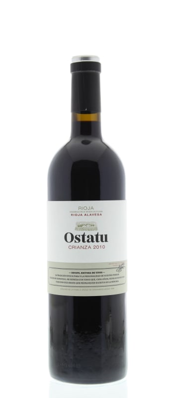 Ostatu Rioja Crianza 2010 Front Bottle Shot