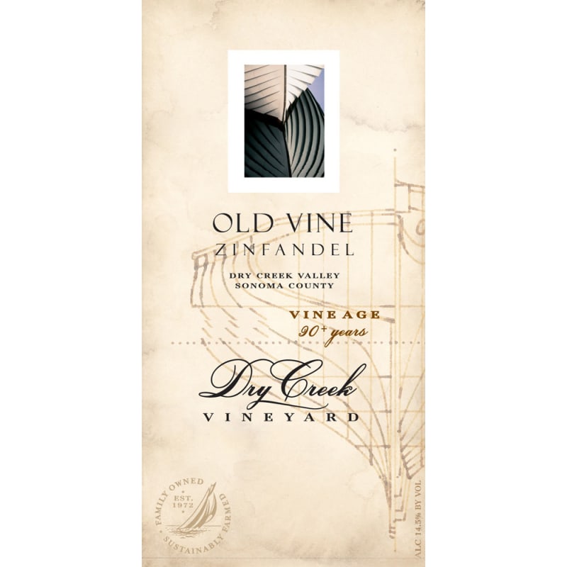 Dry Creek Vineyard Old Vine Zinfandel 2011 Front Label