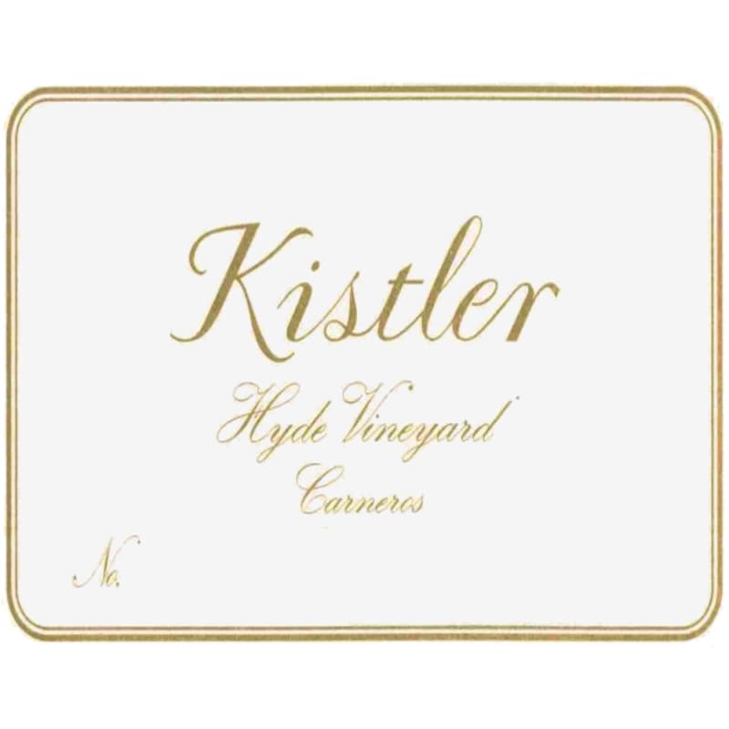 Kistler Vineyards Hyde Vineyard Chardonnay 2010 Front Label