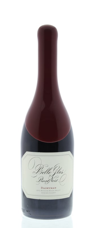 Belle Glos Dairyman Vineyard Pinot Noir 2012 Front Bottle Shot