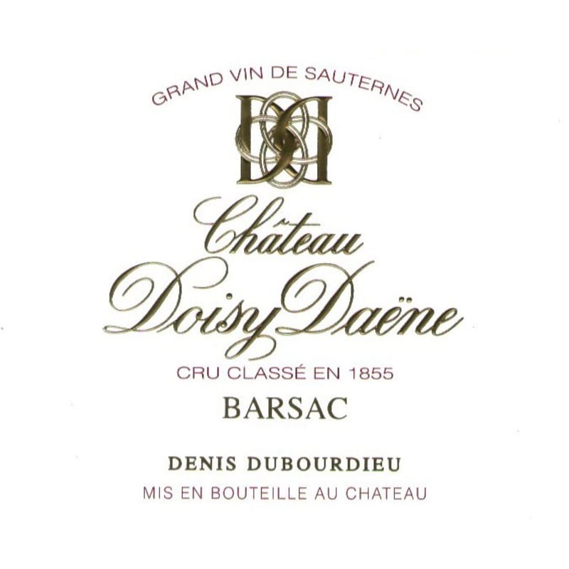 Chateau Doisy Daene 2010 Front Label