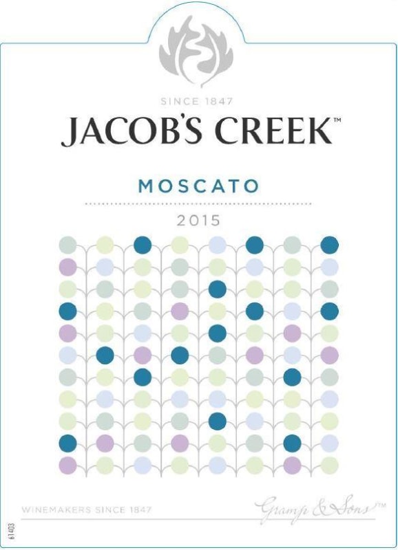 Jacob's Creek Moscato 2015 Front Label