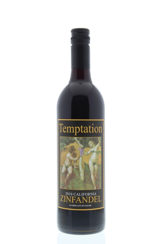 Alexander Valley Vineyards Temptation Zinfandel 2010 Front Bottle Shot