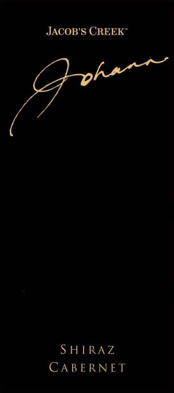 Jacob's Creek Johann Shiraz Cabernet Sauvignon 2005 Front Label