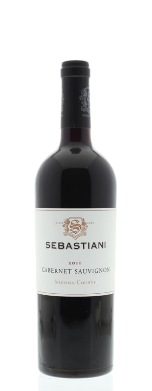 Sebastiani Sonoma County Cabernet Sauvignon 2011 Front Bottle Shot