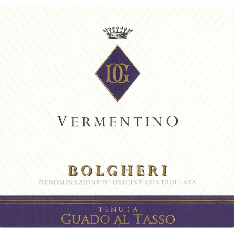 Tenuta Guado al Tasso Vermentino 2012 Front Label