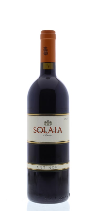 Marchesi Antinori Solaia 2010 Front Bottle Shot