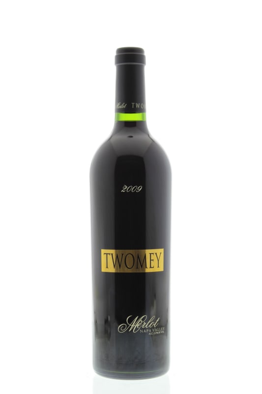 Twomey Merlot 2009 Front Bottle Shot
