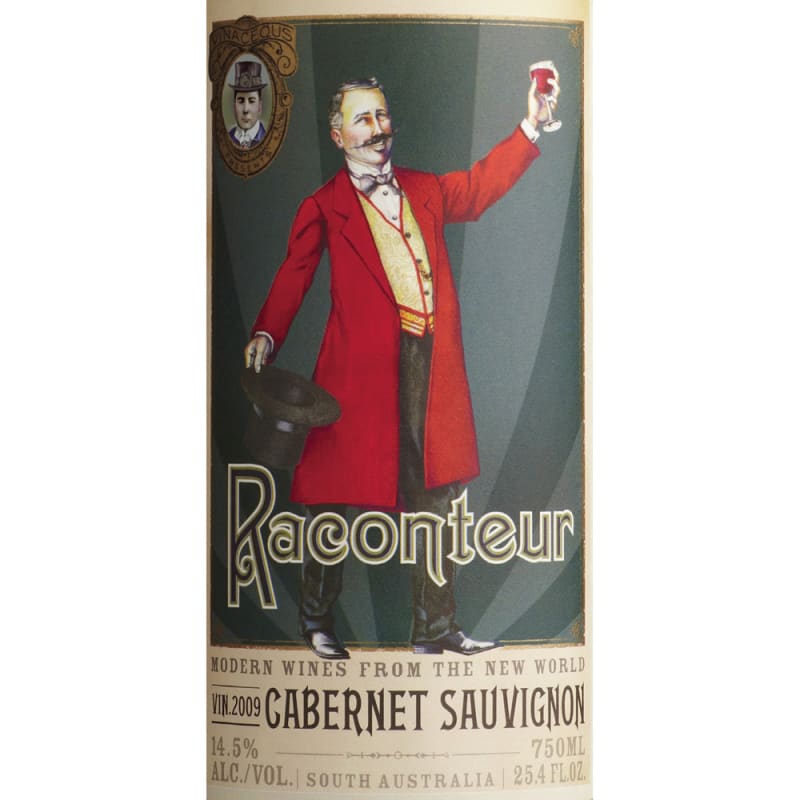 Vinaceous Raconteur Cabernet Sauvignon 2009 Front Label