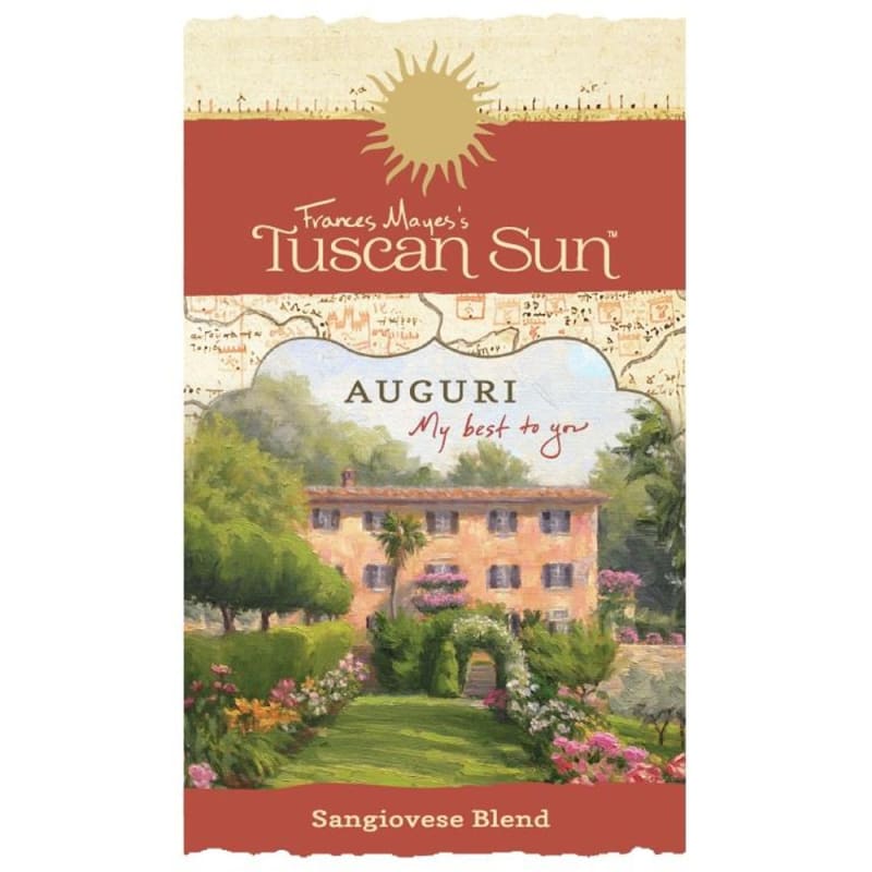 Tuscan Sun Auguri Red Blend 2009 Front Label