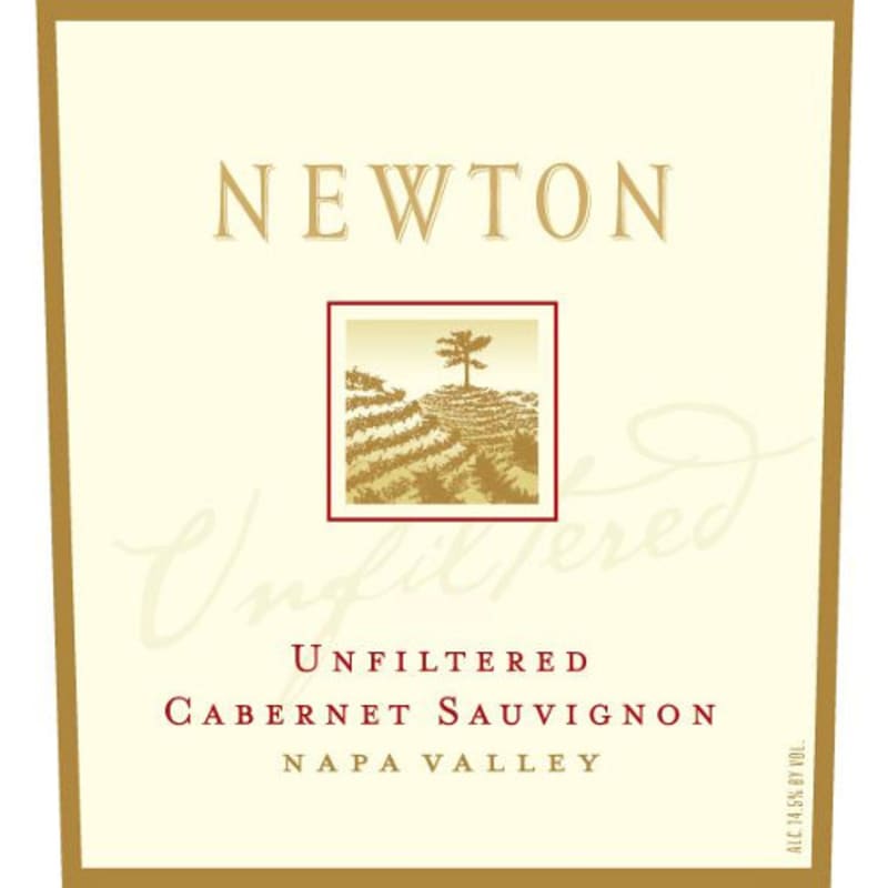 Newton Unfiltered Cabernet Sauvignon 2011 Front Label