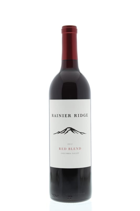 Rainier Ridge Red Blend 2012 Front Bottle Shot