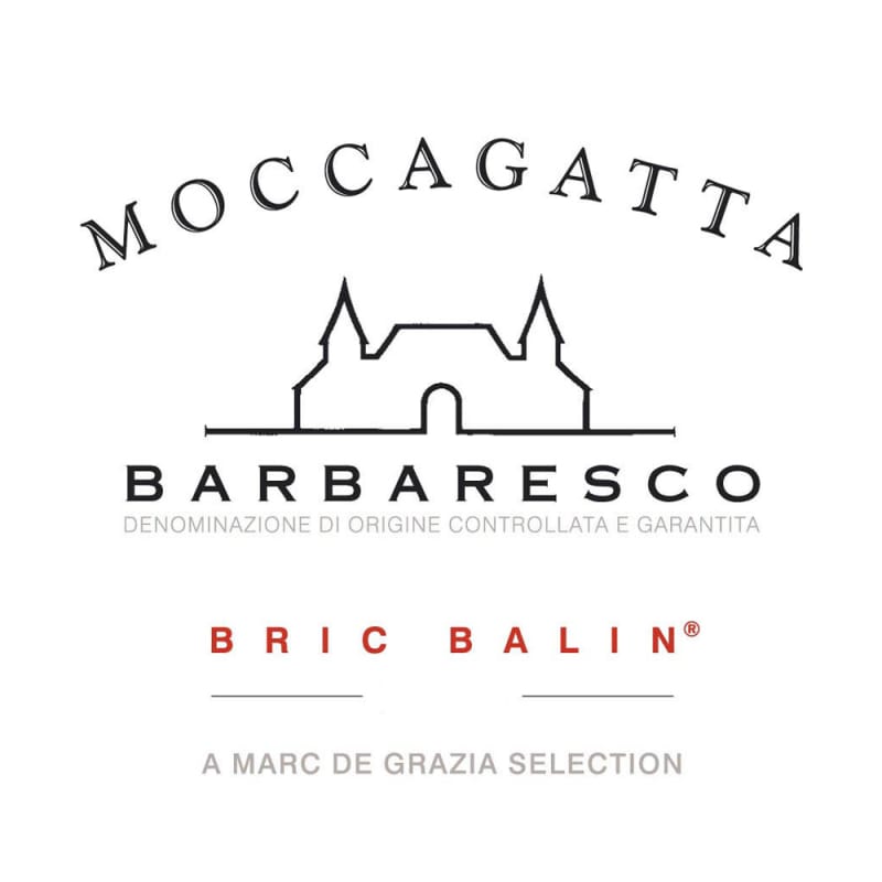 Moccagatta Barbaresco Bric Balin 2010 Front Label