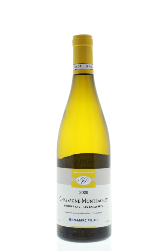 Domaine Jean-Marc Pillot Chassagne Montrachet Premier Cru Caillerets 2009 Front Bottle Shot