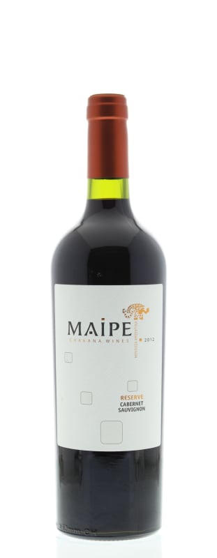 Maipe Reserve Cabernet Sauvignon 2012 Front Bottle Shot