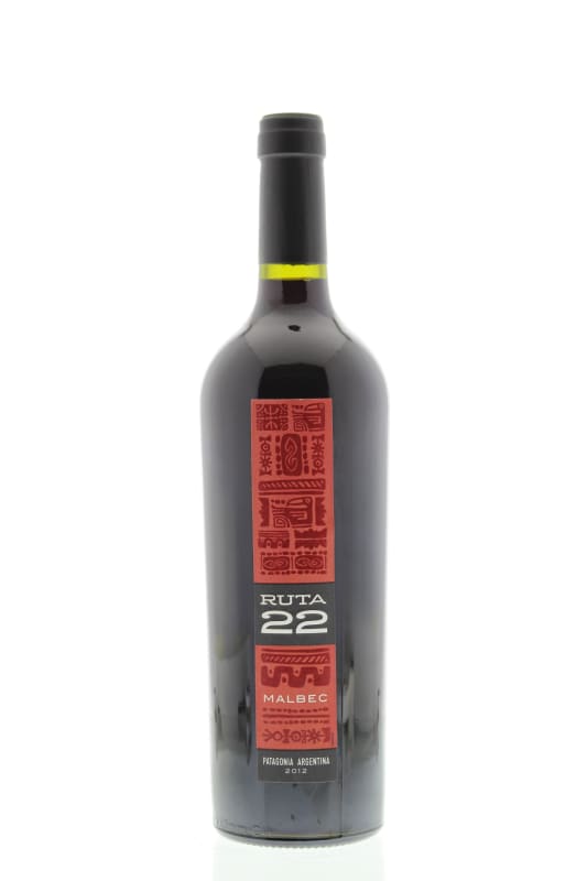 Ruta 22 Malbec 2012 Front Bottle Shot