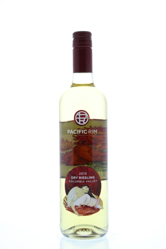 Pacific Rim Dry Riesling 2012 Front Bottle Shot