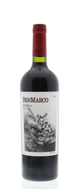 BenMarco Malbec 2012 Front Bottle Shot