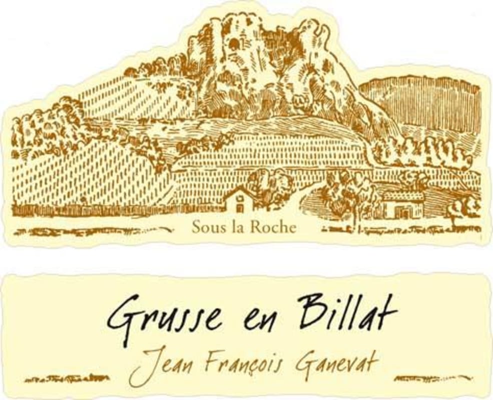 Jean-Francois Ganevat Grusse en Billat 2010 Front Label