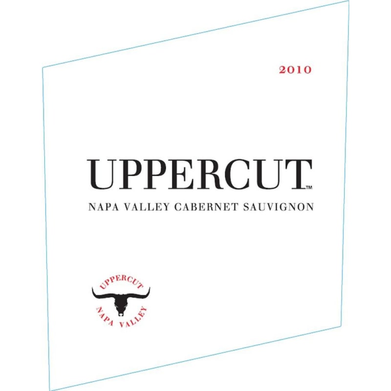 Uppercut Napa Valley Cabernet Sauvignon 2010 Front Label
