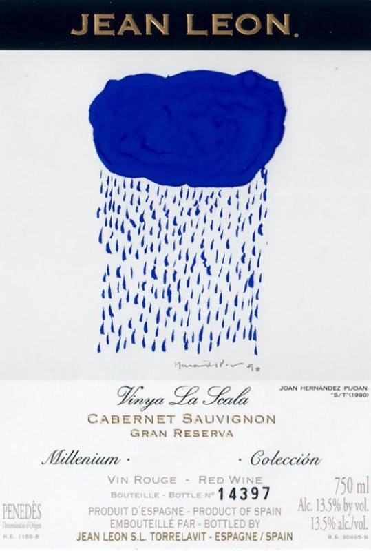 Jean Leon Vinya La Scala Cabernet Sauvignon Gran Reserva 2003 Front Label