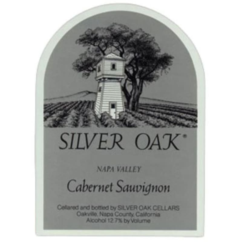 Silver Oak Napa Valley Cabernet Sauvignon (torn label) 1989 Front Label