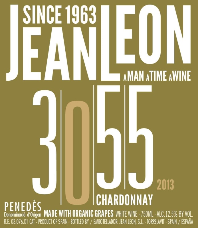Jean Leon Jean Leon Petit-3055 Chardonnay 2013 Front Label