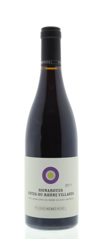 Pierre Henri Morel Cotes Du Rhone Villages Signargues 2011 Front Bottle Shot
