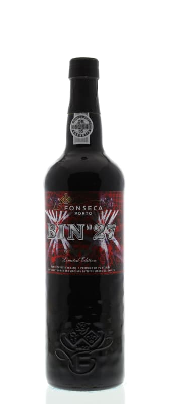 Fonseca Bin No. 27 Port Limited Edition Artist Series Front Bottle Shot