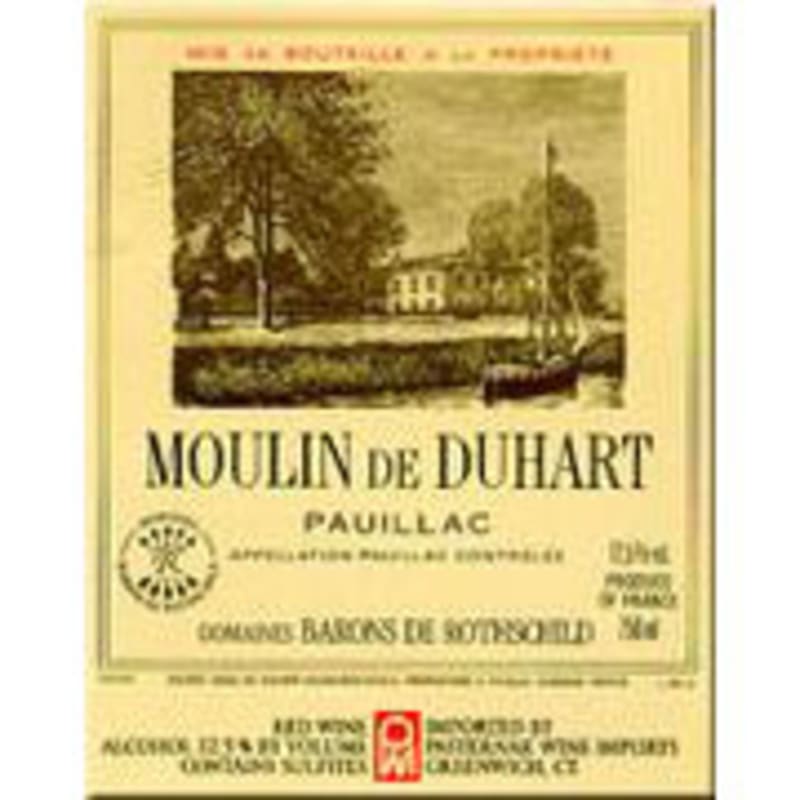 Chateau Duhart-Milon Moulin de Duhart 1994 Front Label