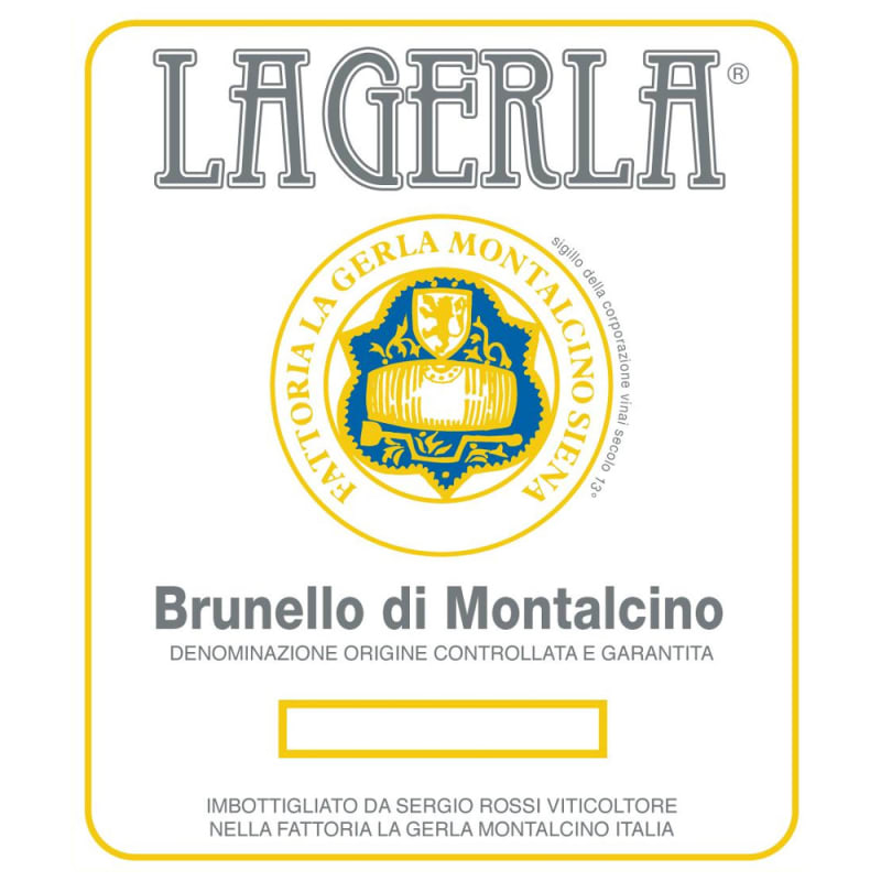 La Gerla Brunello di Montalcino 2008 Front Label