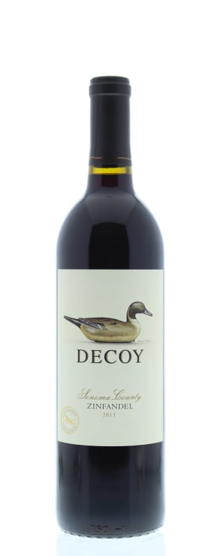 Decoy Zinfandel 2011 Front Bottle Shot