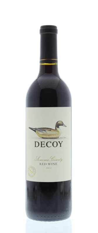 Decoy Red 2012 Front Bottle Shot