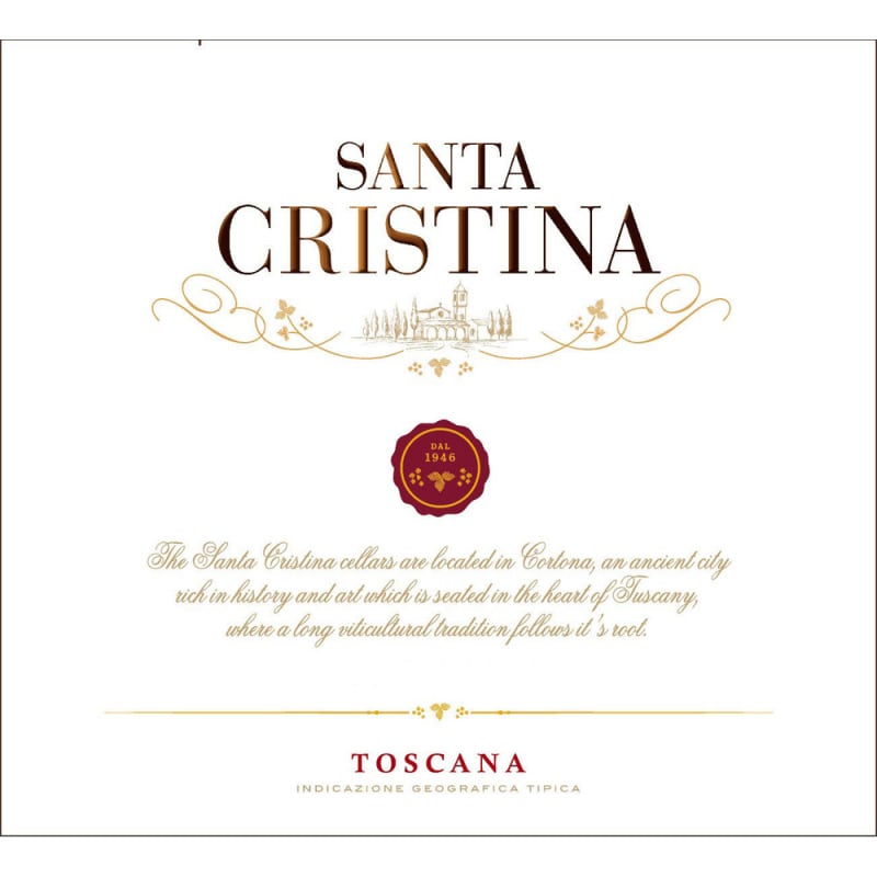 Santa Cristina by Antinori Rosso 2010 Front Label