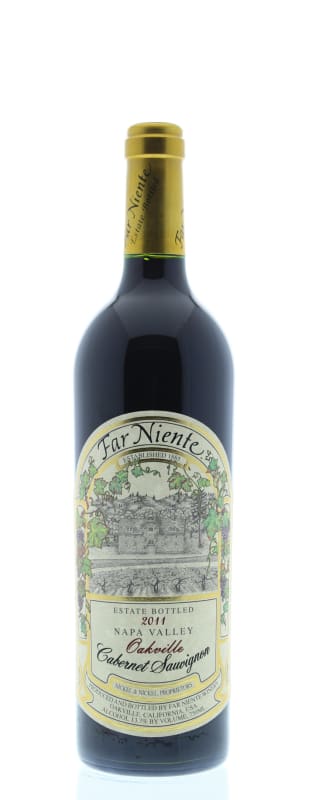 Far Niente Cabernet Sauvignon 2011 Front Bottle Shot