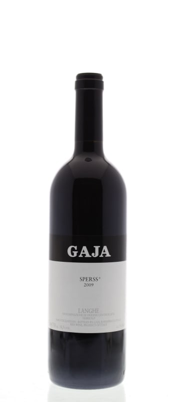 Gaja Sperss Barolo 2009 Front Bottle Shot