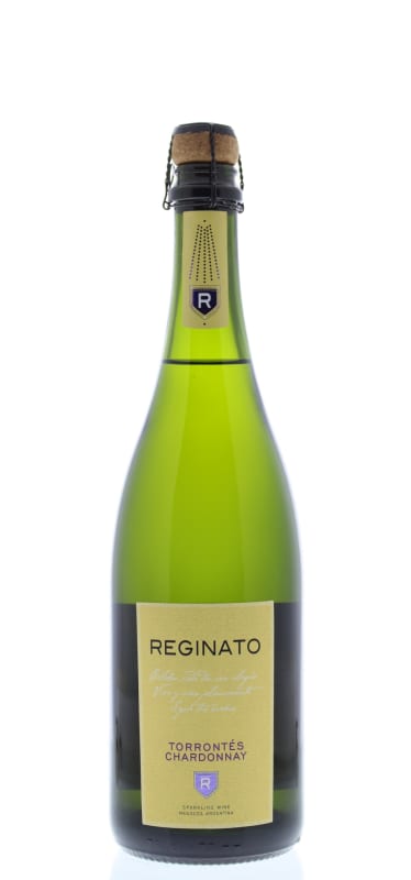 Reginato Torrontes / Chardonnay Brut NV Front Bottle Shot