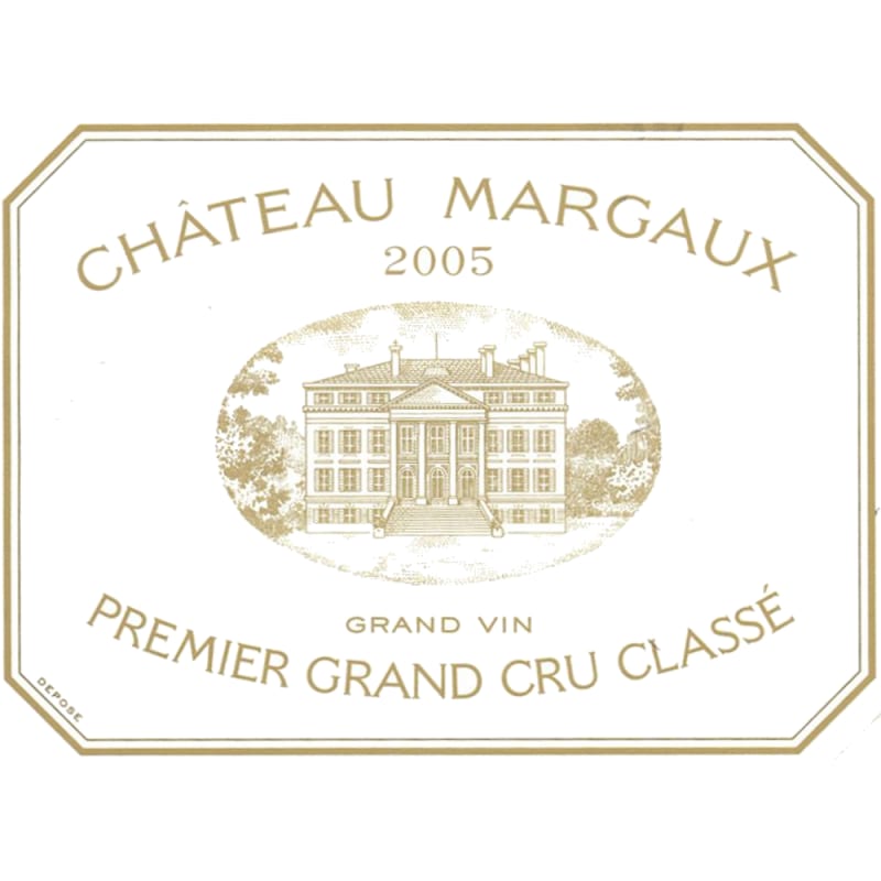 Chateau Margaux (3 Liter Bottle) 2005 Front Label