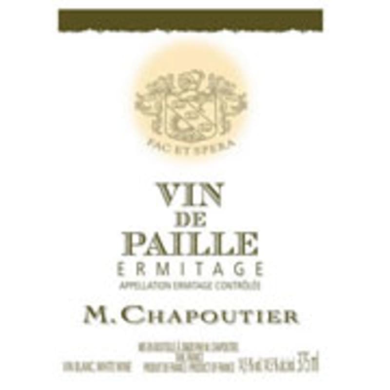 M. Chapoutier Ermitage Vin de Paille Blanc (375ML half-bottle) 2003 Front Label