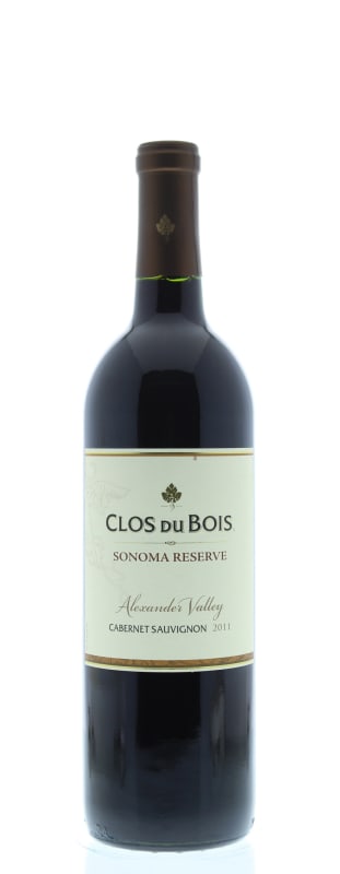 Clos du Bois Alexander Valley Reserve Cabernet Sauvignon 2011 Front Bottle Shot