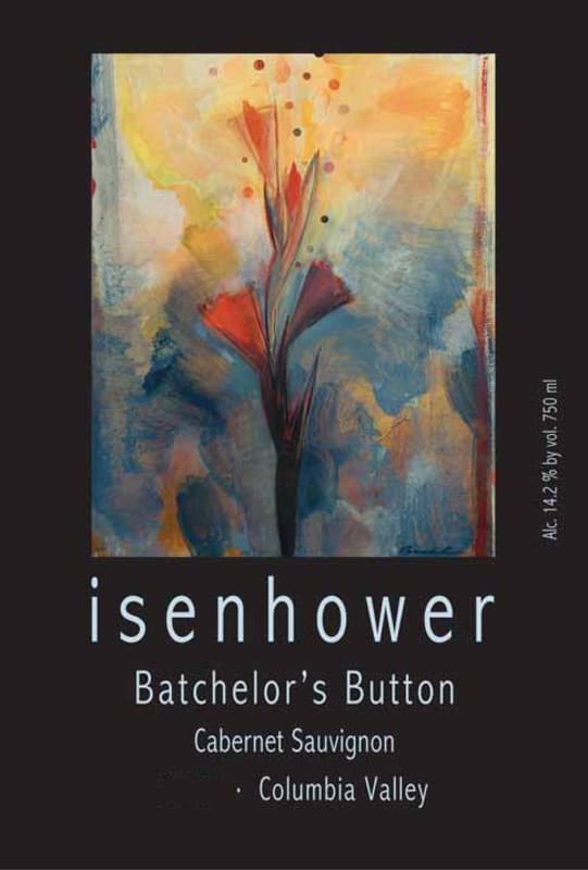 Isenhower Batchelor's Button Cabernet Sauvignon 2013 Front Label