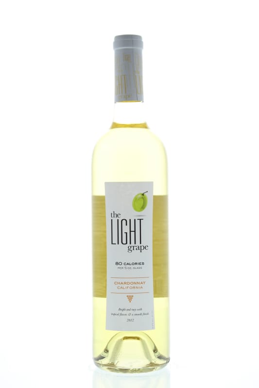 The Light Grape Chardonnay 2012 Front Bottle Shot