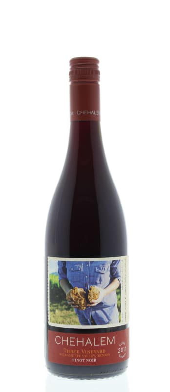 Chehalem 3 Vineyard Pinot Noir 2011 Front Bottle Shot