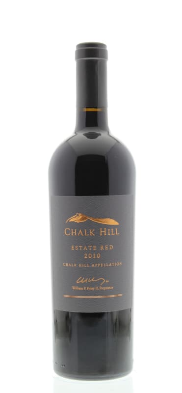 Chalk Hill Estate Red 2010 Front Bottle Shot