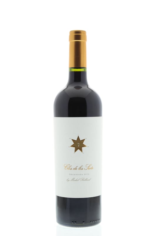 Clos de los Siete Red Blend 2010 Front Bottle Shot