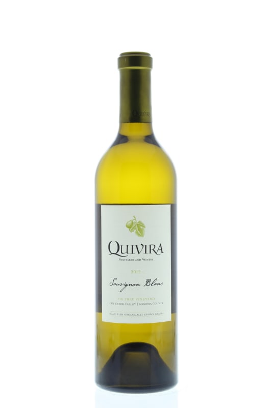 Quivira Fig Tree Sauvignon Blanc 2012 Front Bottle Shot