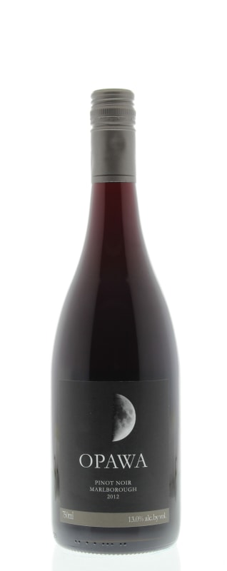Opawa Pinot Noir 2012 Front Bottle Shot
