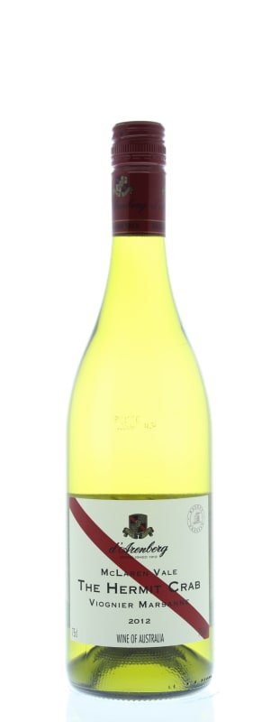 d'Arenberg The Hermit Crab Viognier Marsanne 2012 Front Bottle Shot