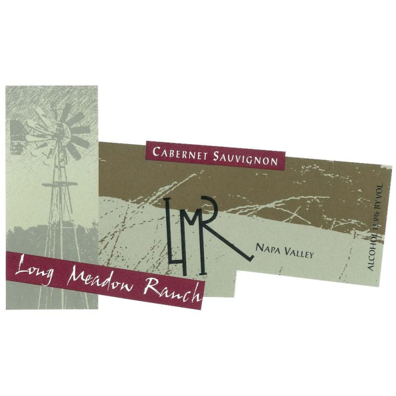 Long Meadow Ranch Cabernet Sauvignon 1999 Front Label